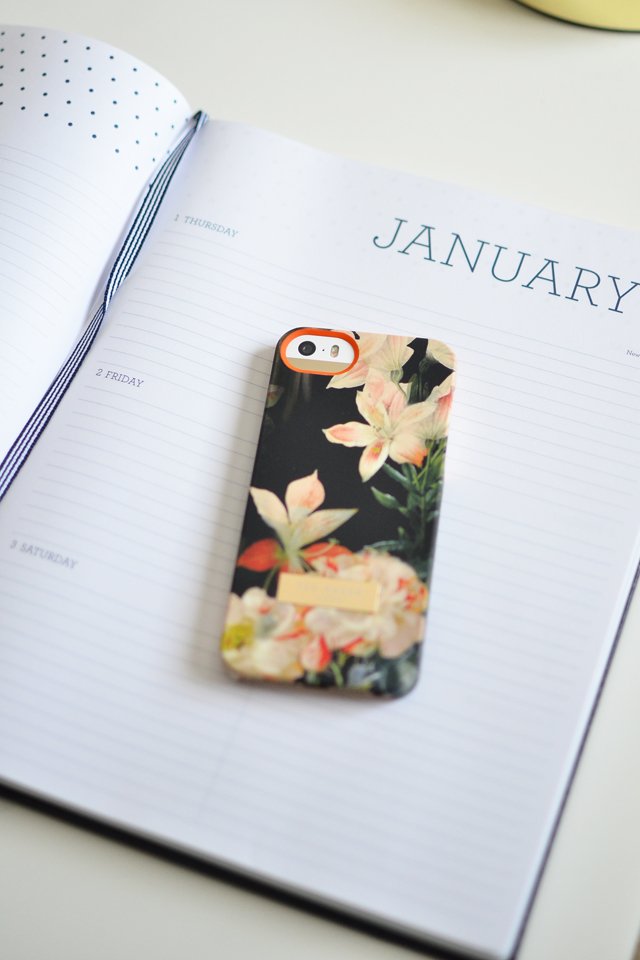 ted baker floral iphone case