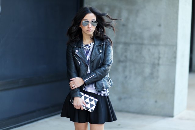 Zara faux leather jacket