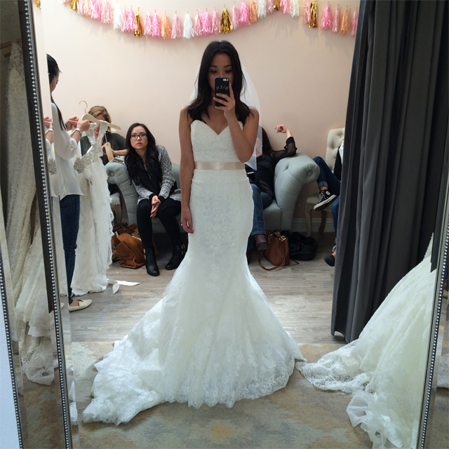 Lovely bride dress 1
