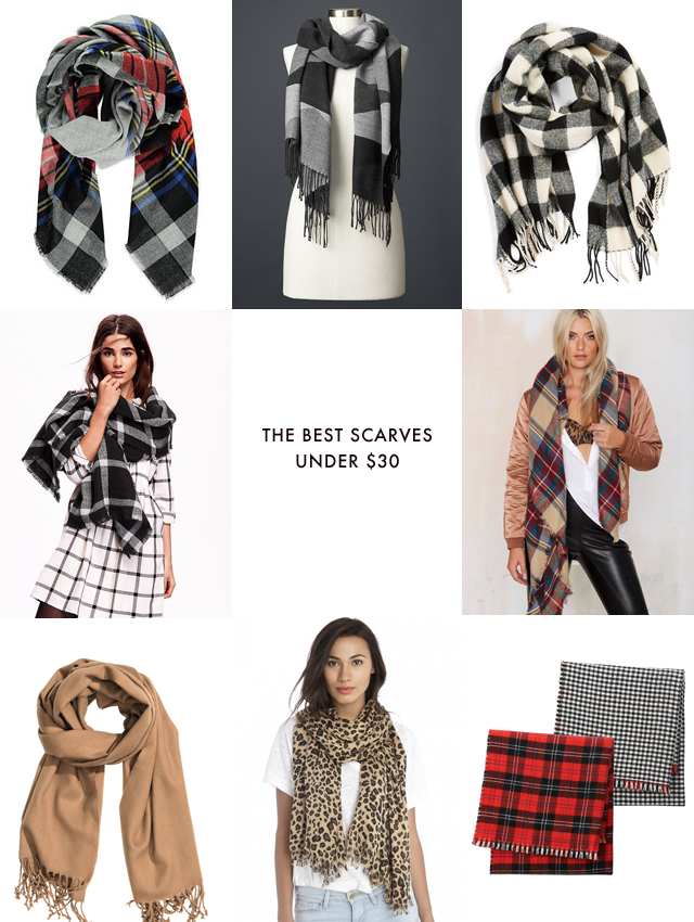 The best scarves Under $30