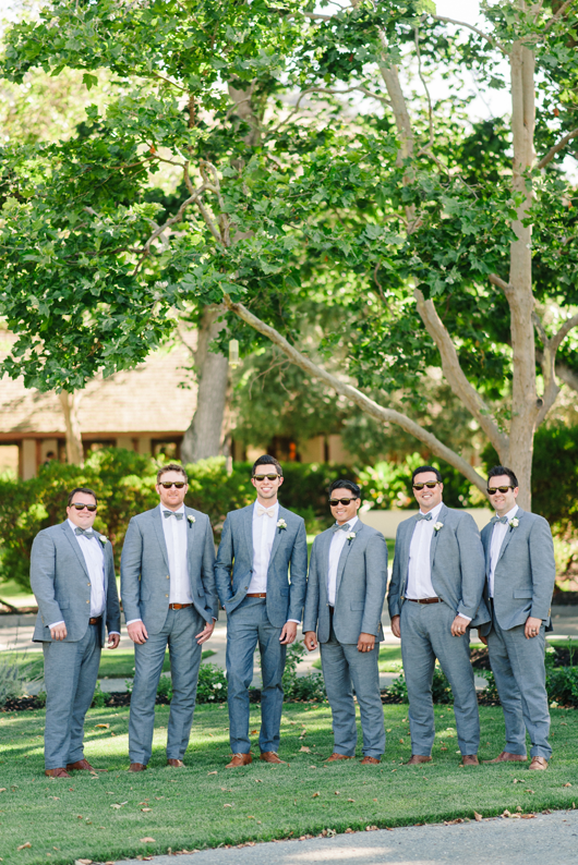 Crystalin Marie Groomsmen Chambray suits