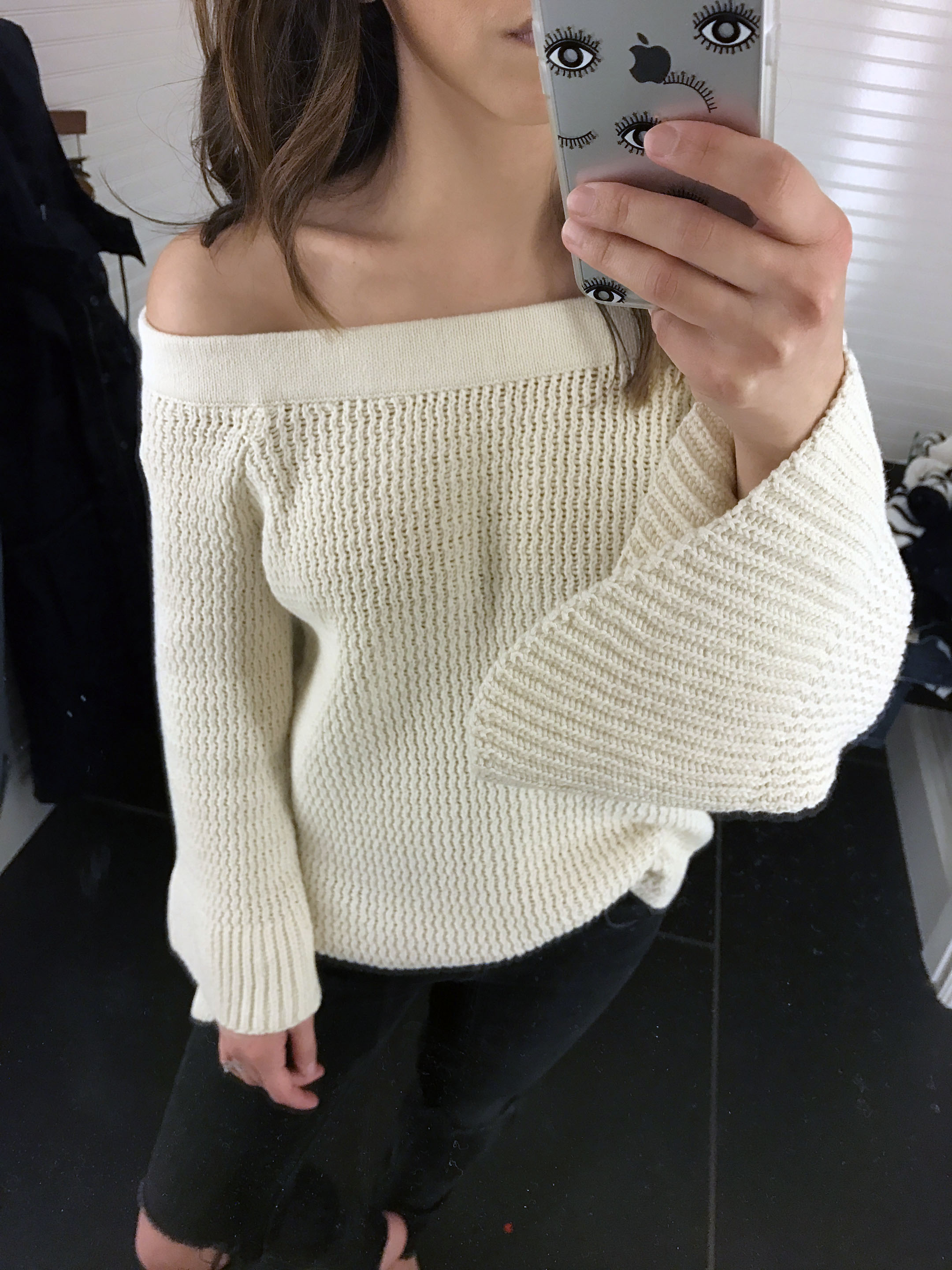 abercrombie & Fitch bell sleeve sweater. 3