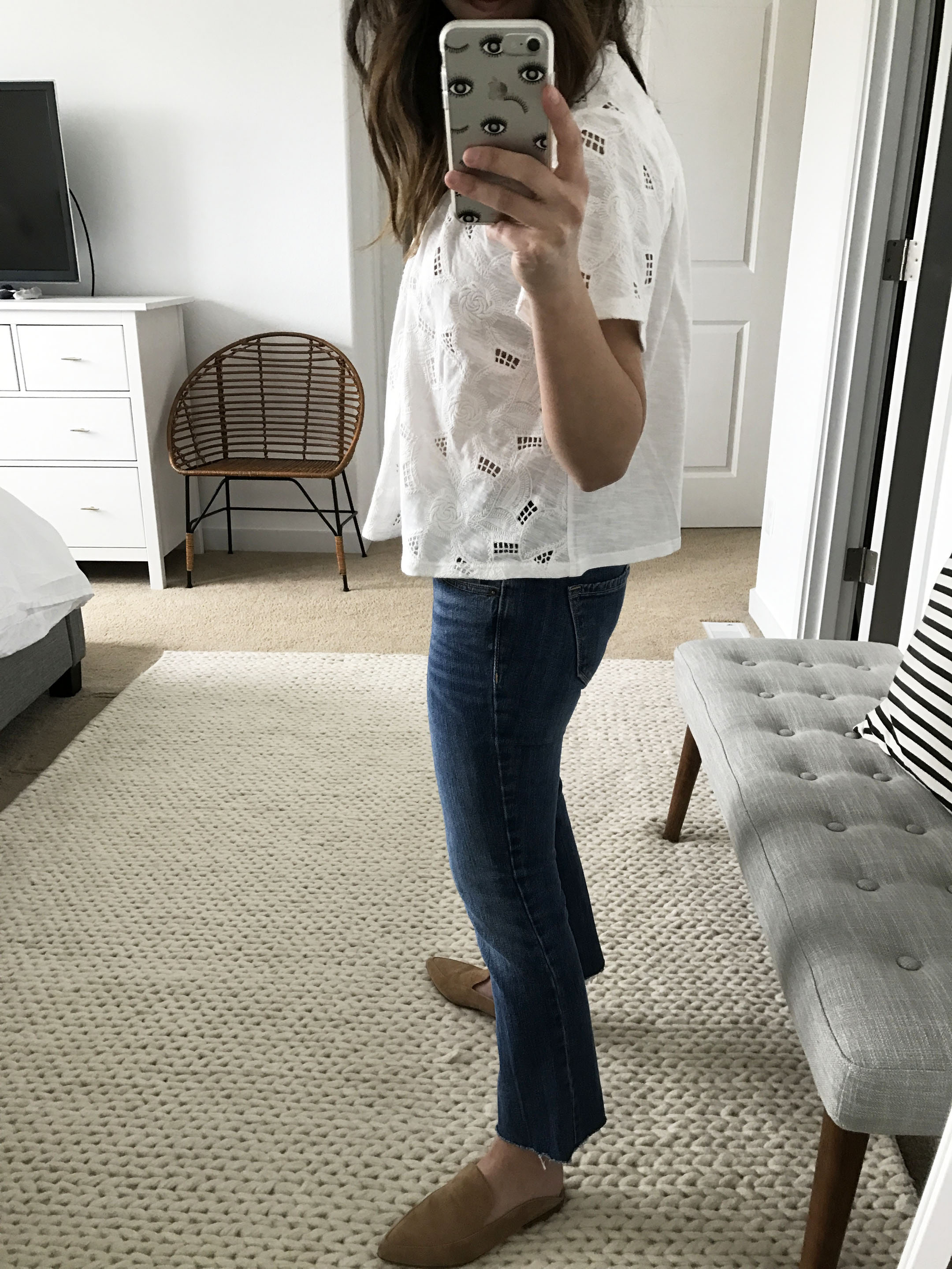 Anthropologie embroidered top 4