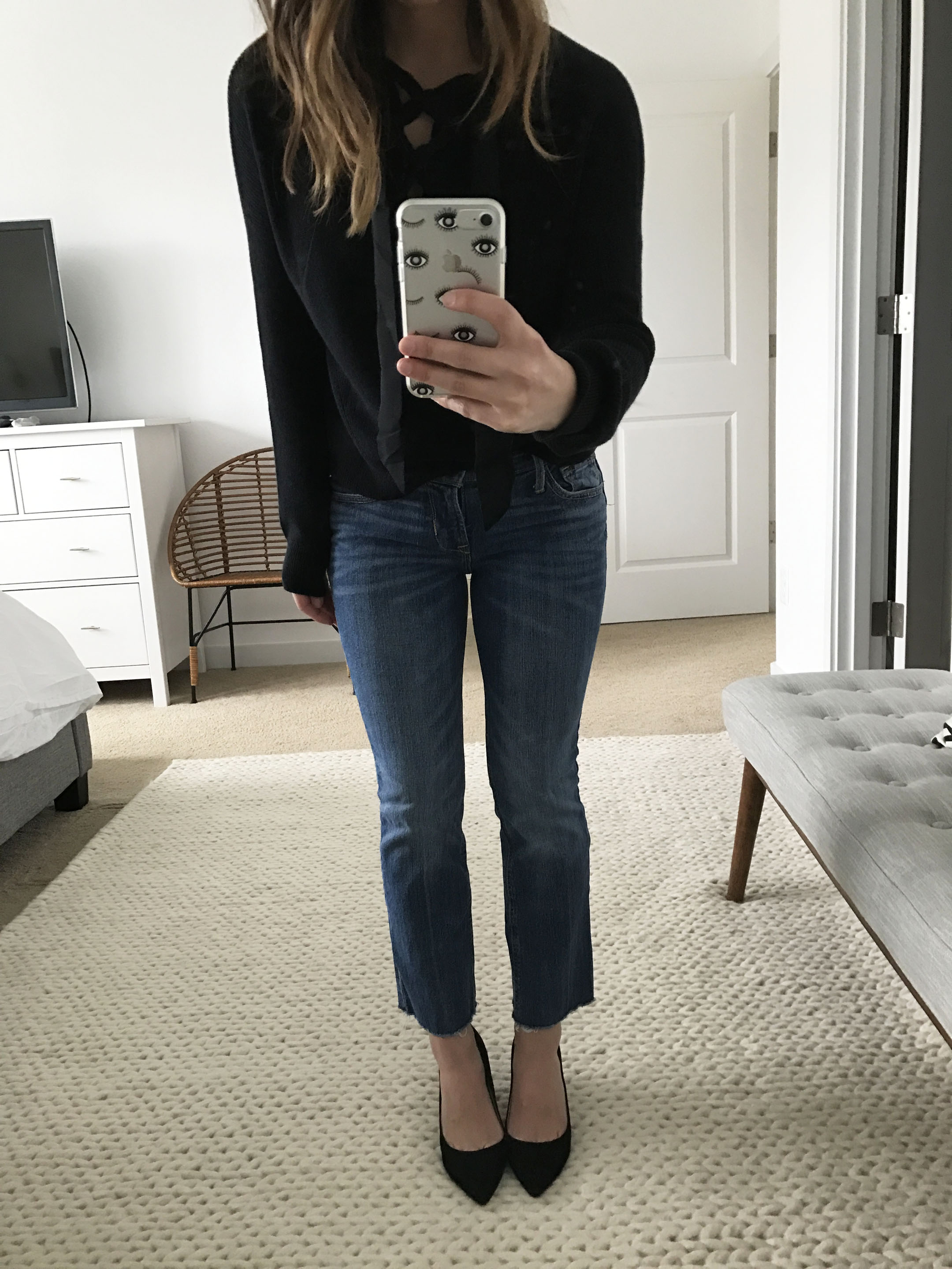 Old Navy Cropped flare jeans 1