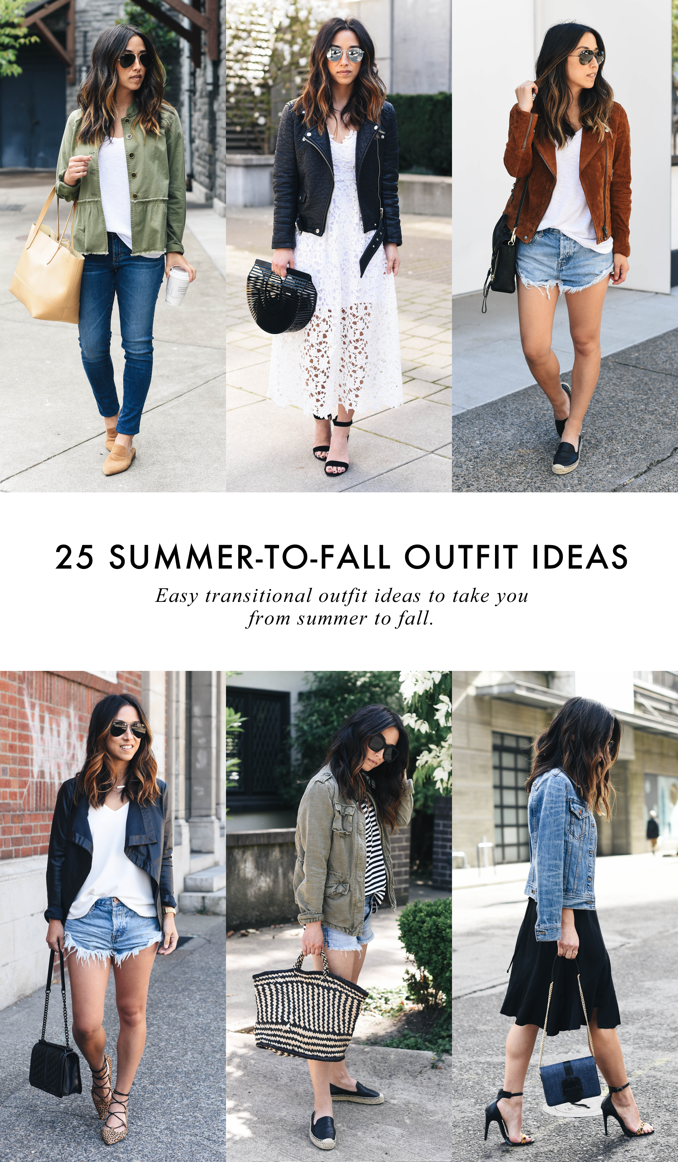 25 Summer To Fall Outfit Ideas
