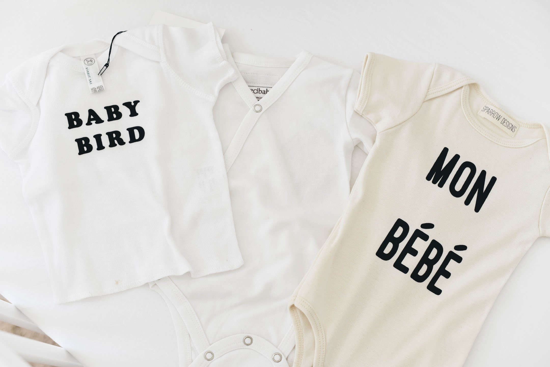 graphic onsies and tees for baby