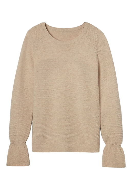 BR flare sleeve sweater