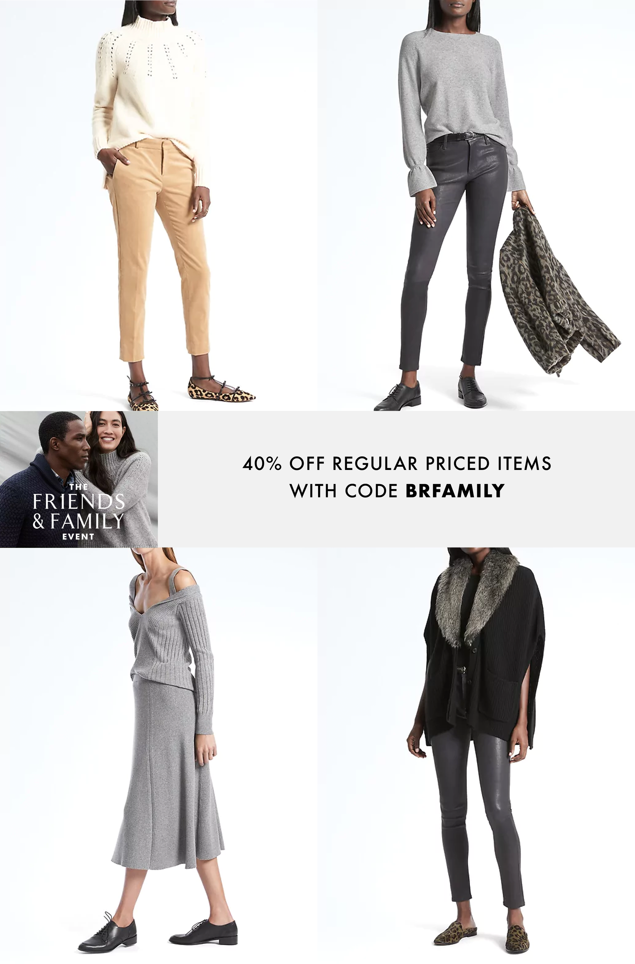 Banana Republic friends and family sale 1