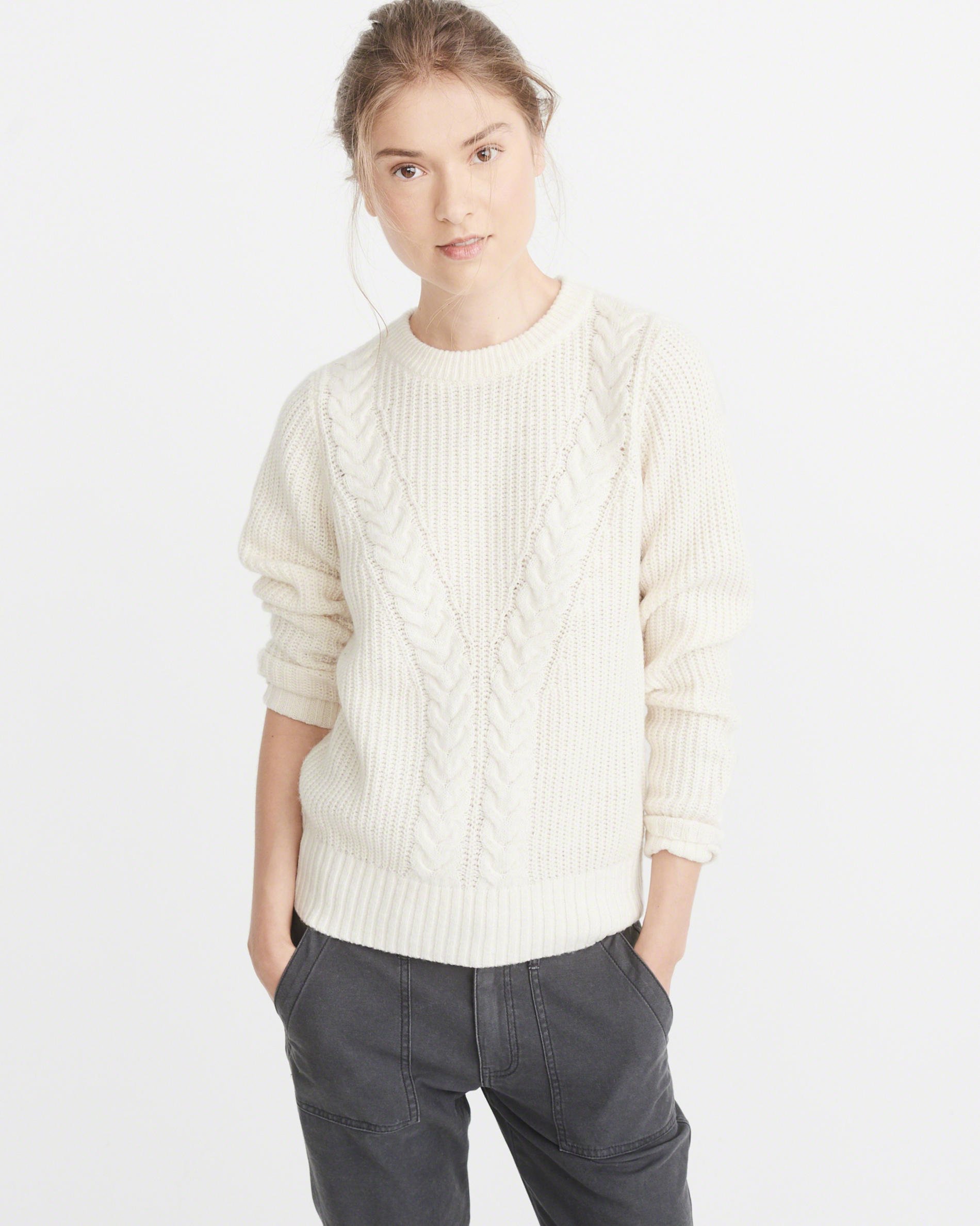 Abercrombie & Fitch cable knit sweater