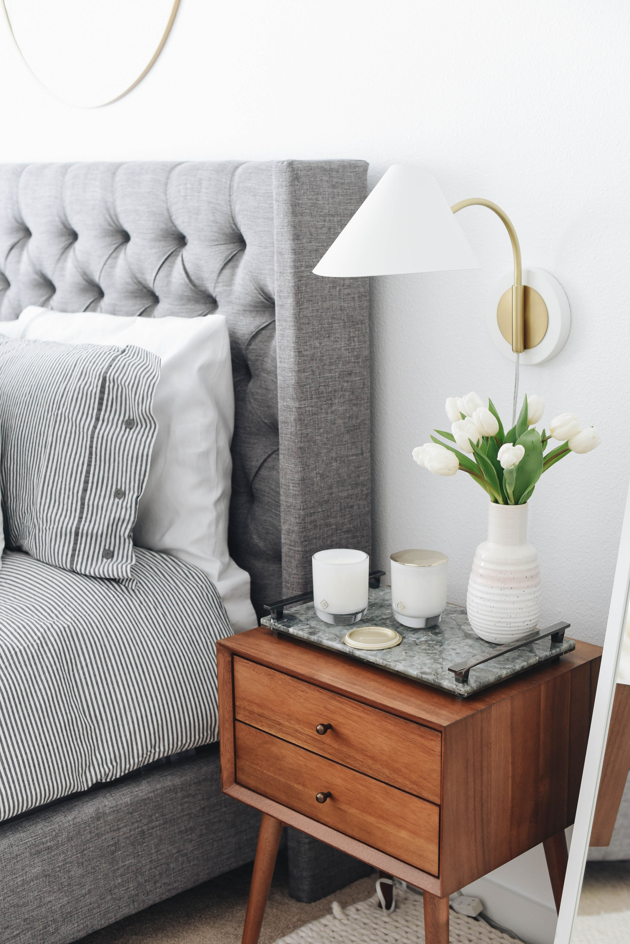 How to style a nightstand
