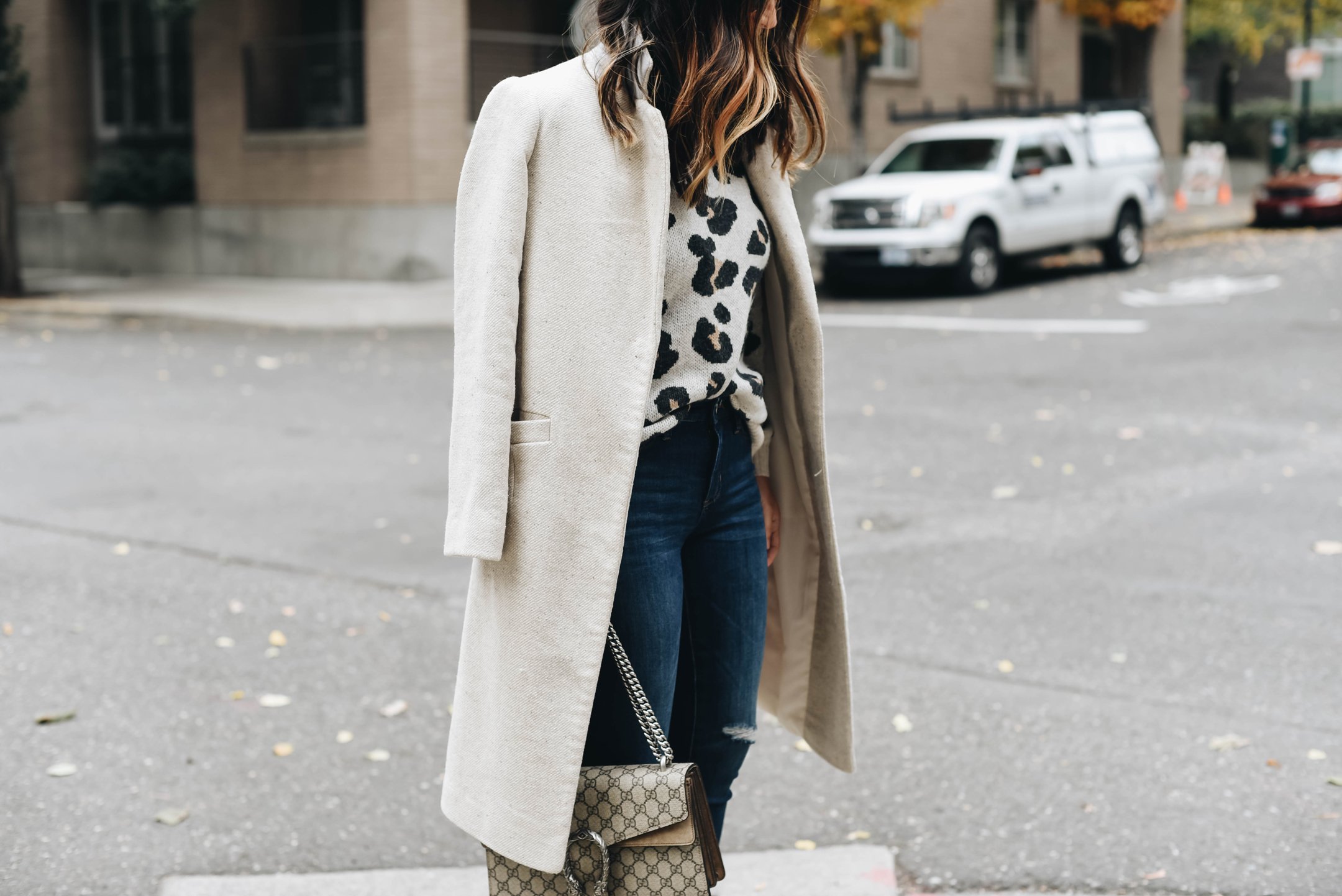 How to style a leopard sweater