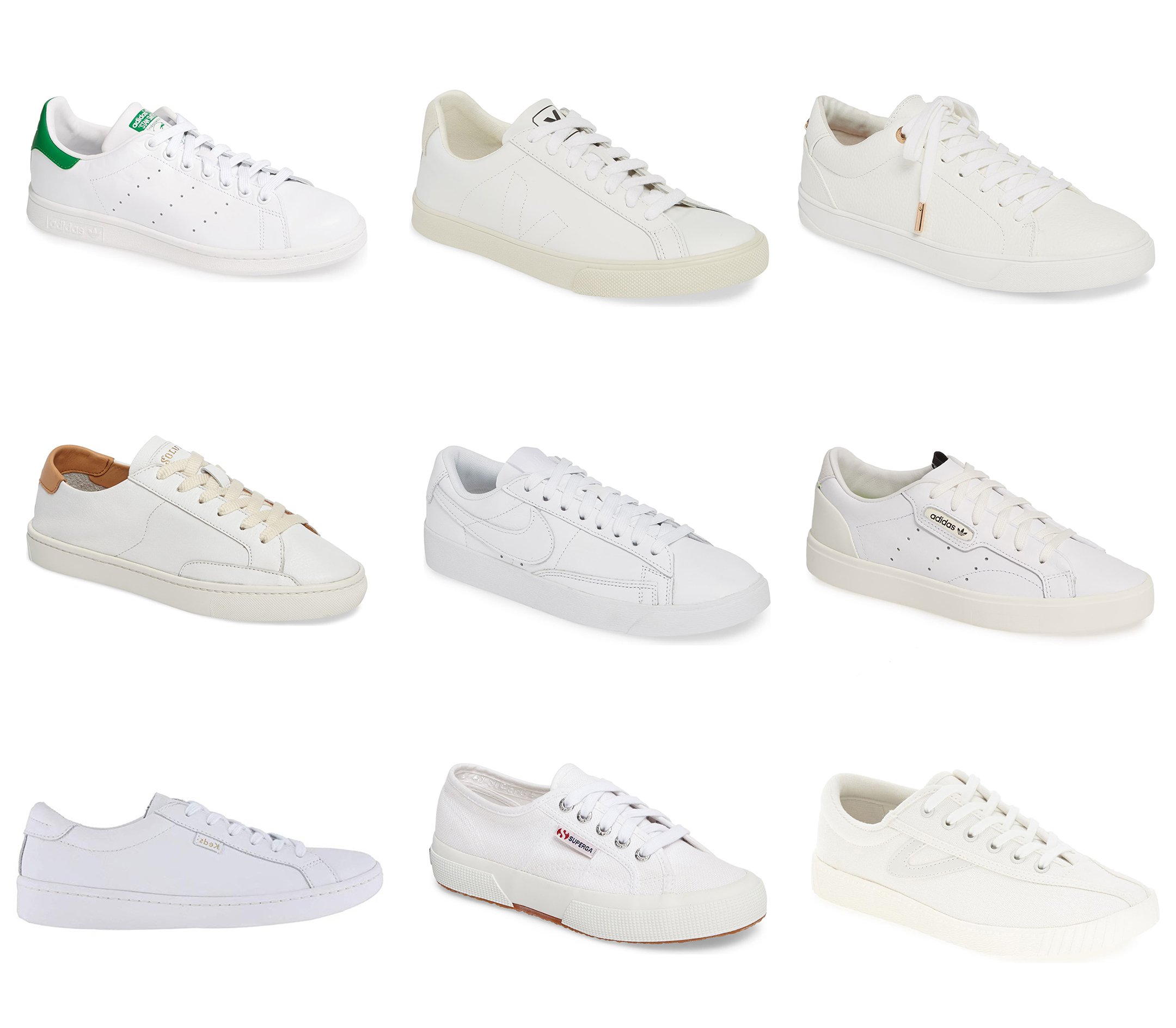Best affordable white sneakers