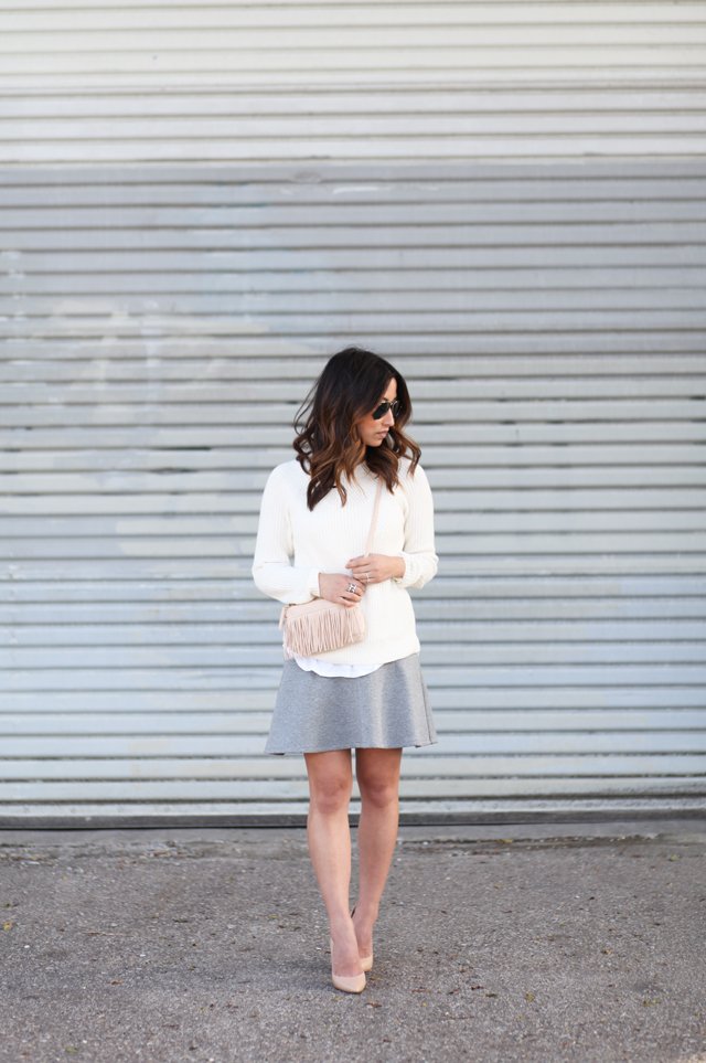 Lou and Grey structure skirt