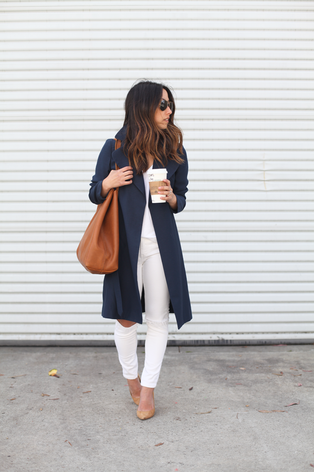 Madewell white jeans