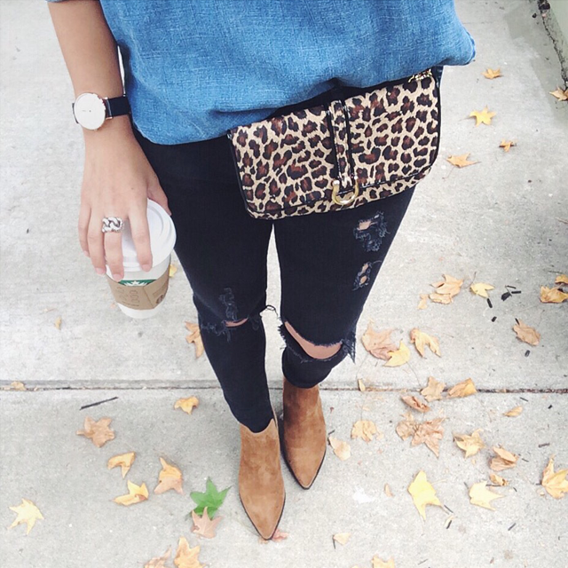 Hipsters for Sister leopard belt bag