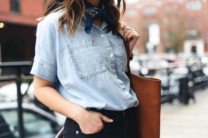 Madewell Chambray Courier Shirt
