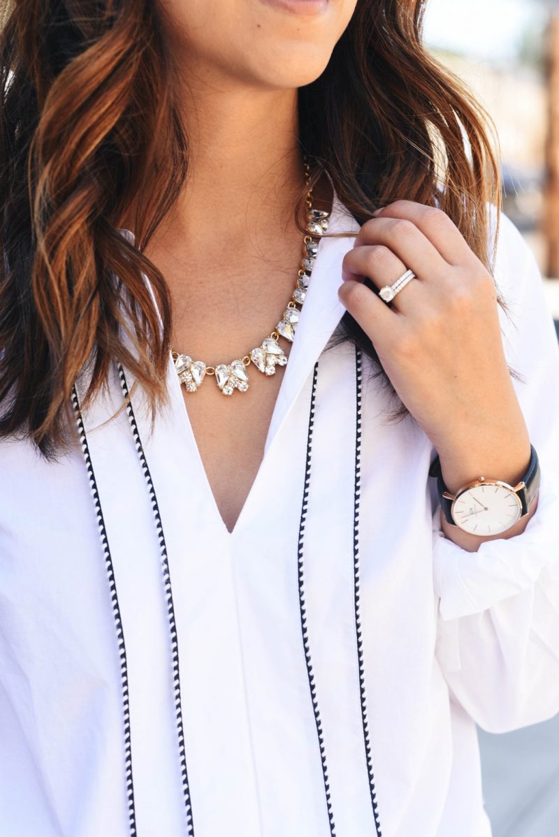 J.Crew Factory crystal necklace