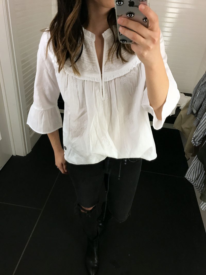 Abercrombie & Fitch embroidered blouse 2