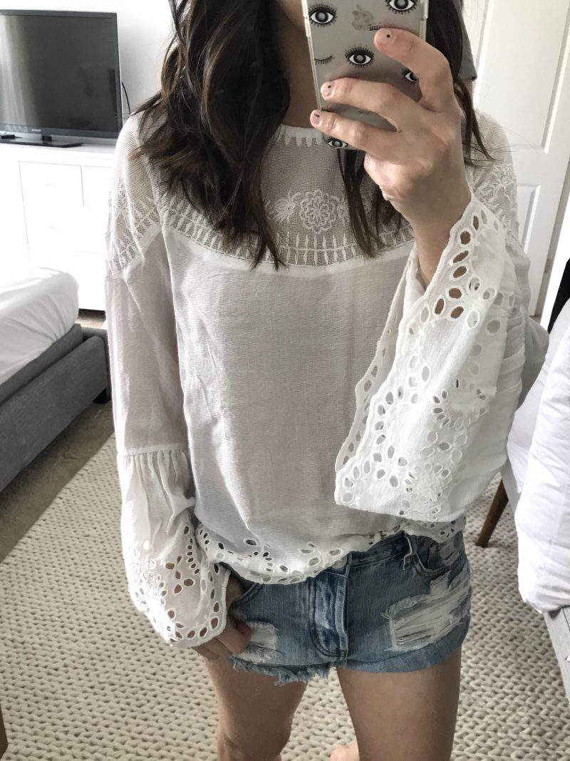 Willow & Clay embroidered top 1