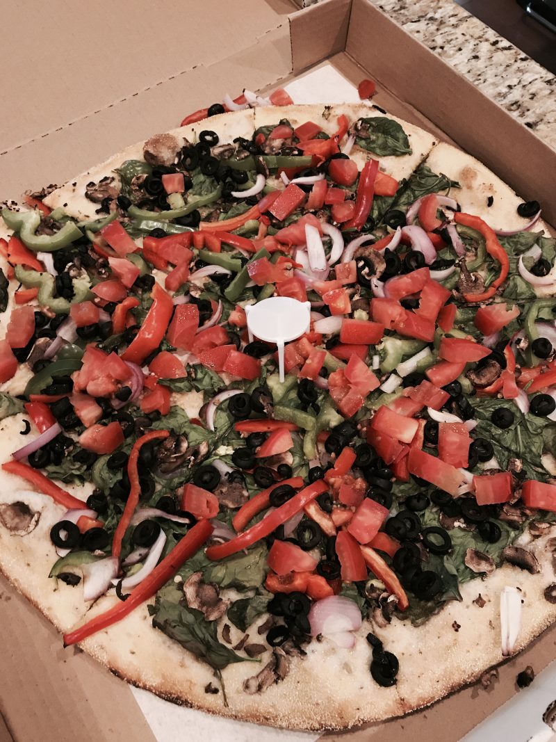 Perfect Pizza veggie pizza