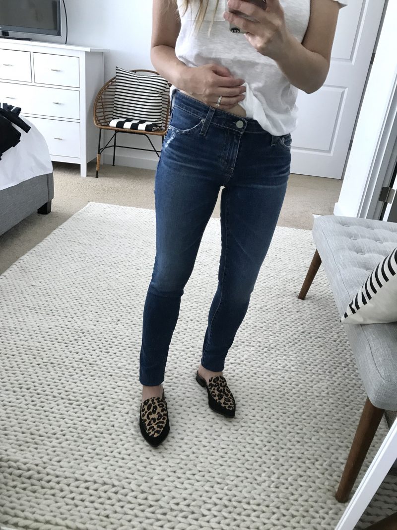 AG legging ankle jeans