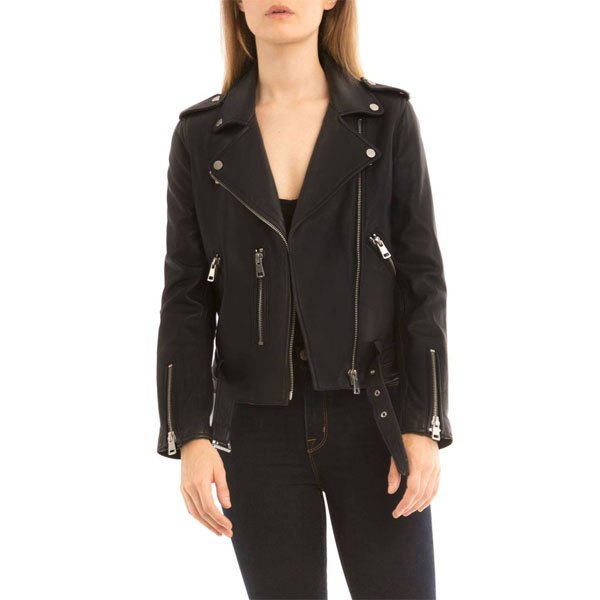 Bagatelle leather moto jacket