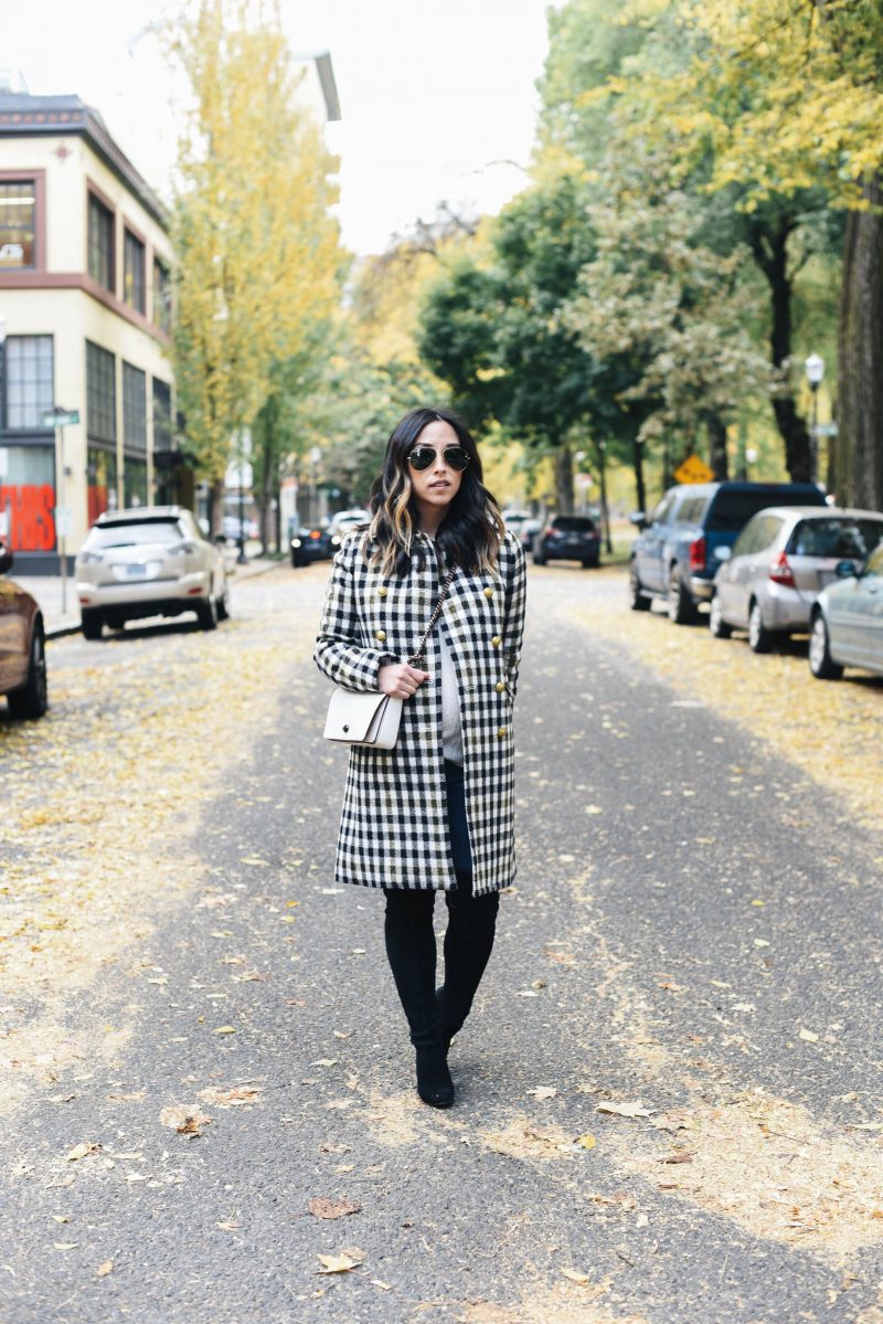 How to wear plaid in the fall