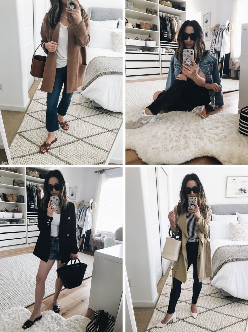 Summer to fall transitional outfits