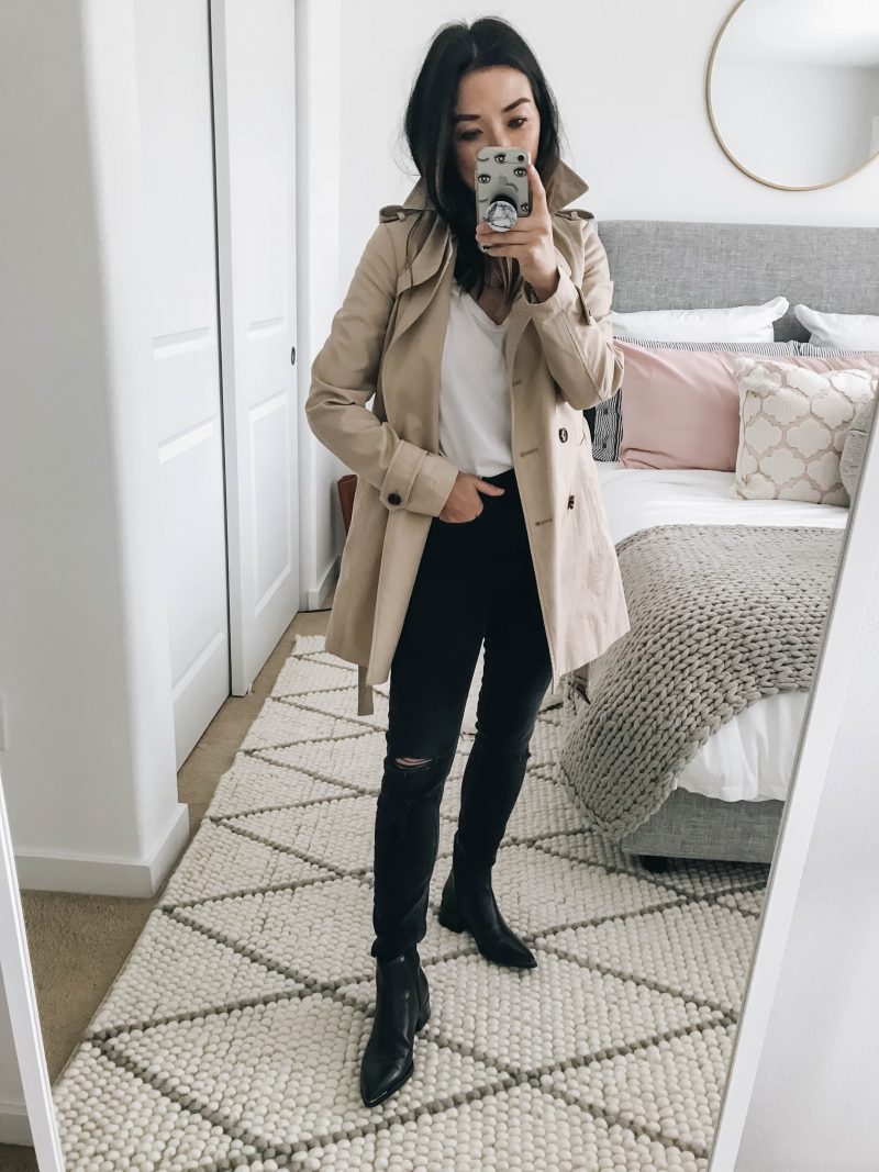 How to Style a trench coat