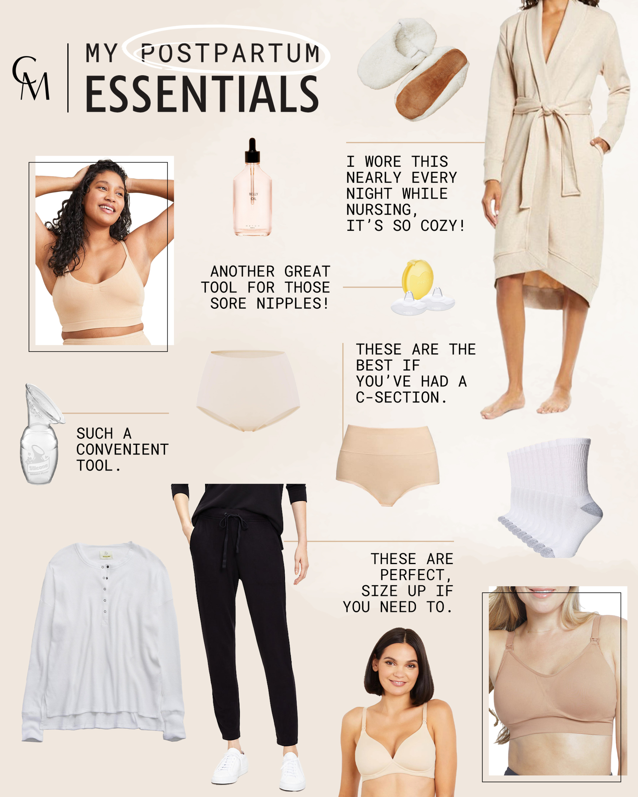 My Postpartum Essentials – Crystalin Marie