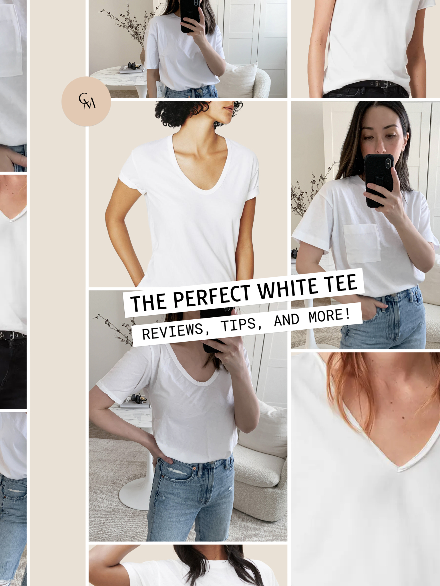 Perfect White Tee Lainey Tee Shirt